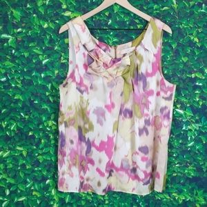 LOFT sleeveless blouse